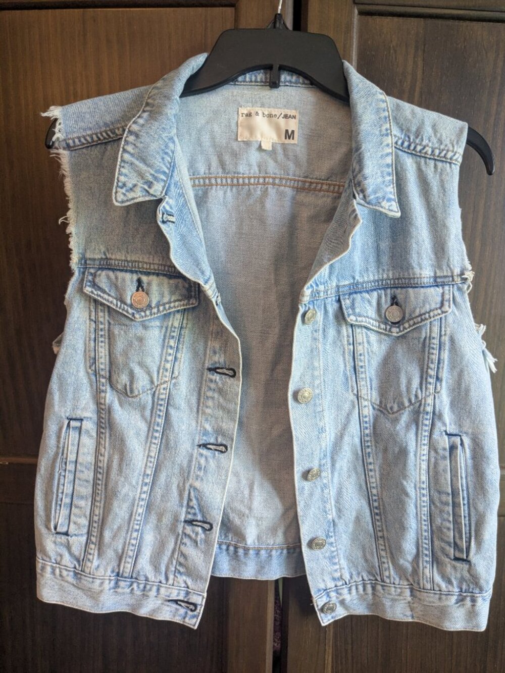 Rag & Bone Denim Vest – Size M